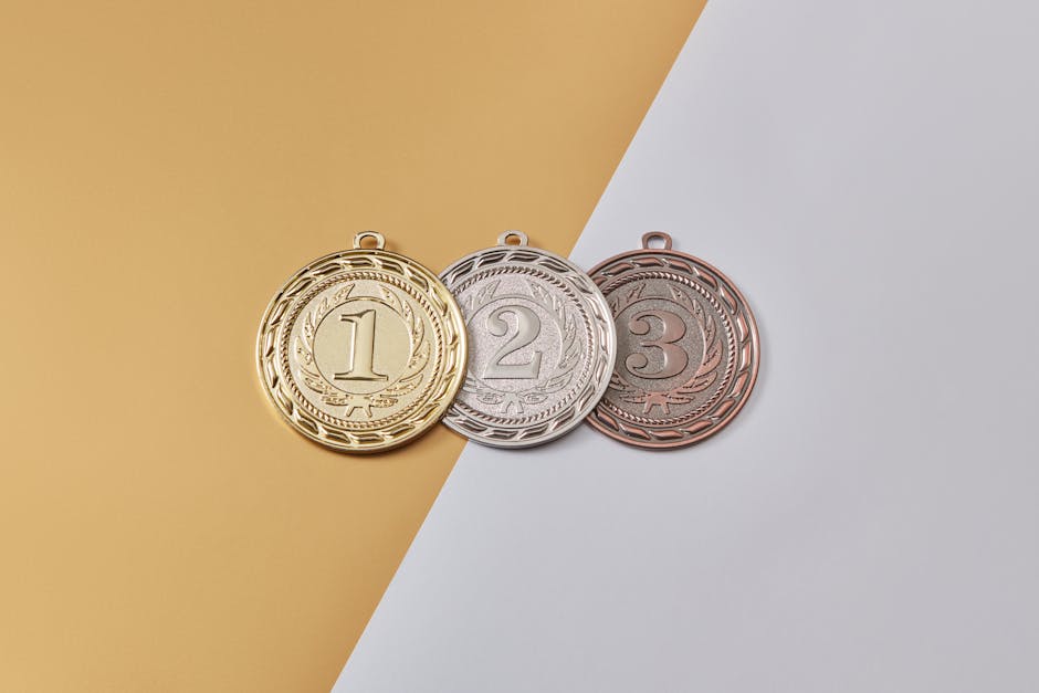 Three Medals of Excellence